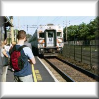 Waiting for a train in Morristown NJ