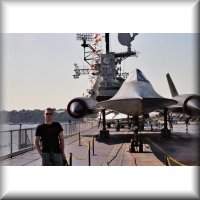 Me with an SR71 Blackbird, yes its real!