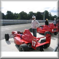 About to get in my single seater